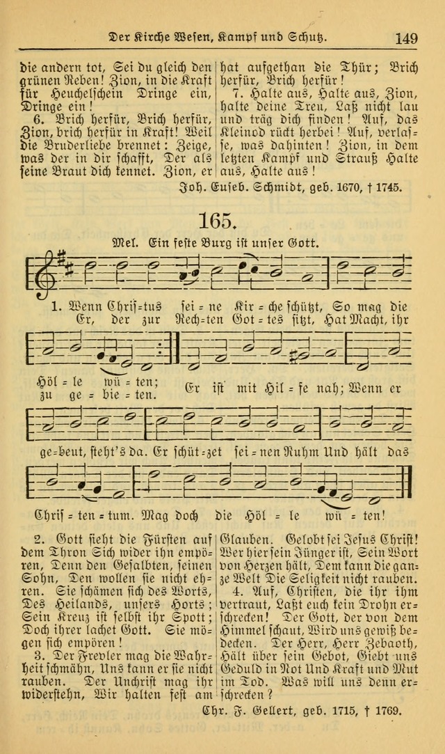 Evangelisches Gesangbuch: herausgegeben von der Deutschen Evangelischen Synode von Nord-Amerika (Revidierte Ausgabe) page 158