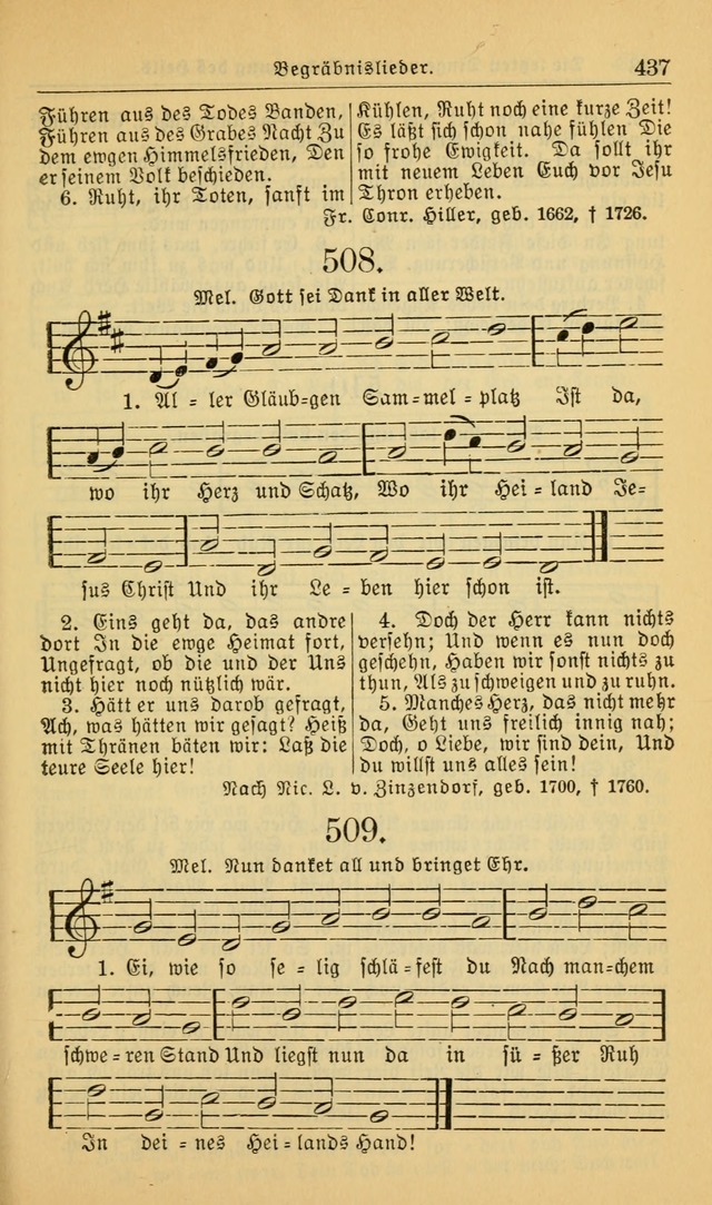 Evangelisches Gesangbuch: herausgegeben von der Deutschen Evangelischen Synode von Nord-Amerika (Revidierte Ausgabe) page 446