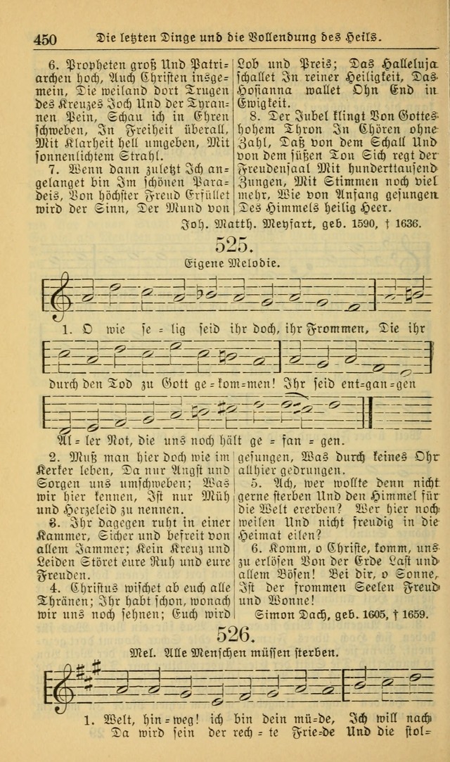 Evangelisches Gesangbuch: herausgegeben von der Deutschen Evangelischen Synode von Nord-Amerika (Revidierte Ausgabe) page 459