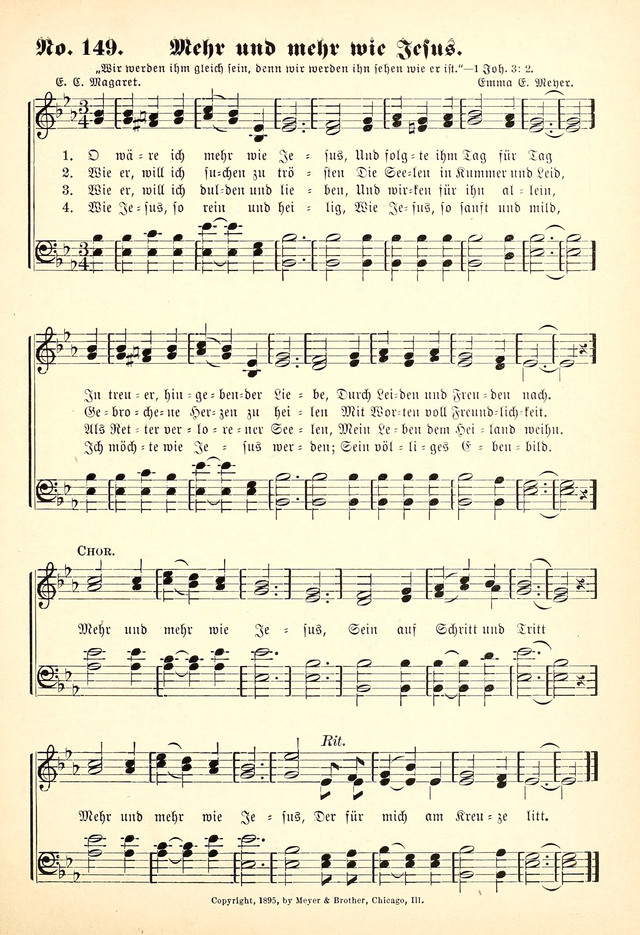 Evangelisches Gesangbuch: Die kleine Palme, mit Anhang page 147