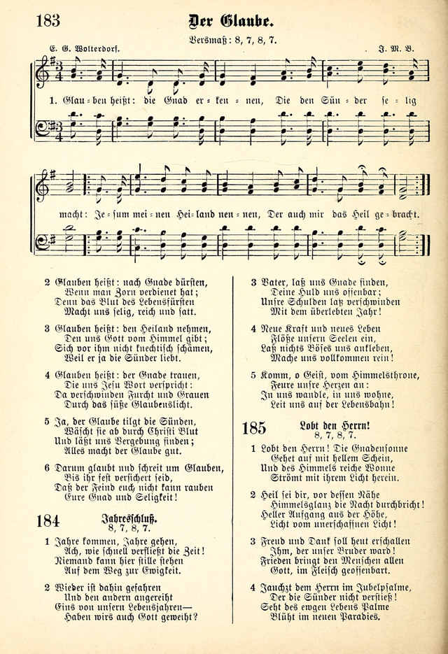 Evangelisches Gesangbuch: Die kleine Palme, mit Anhang page 164