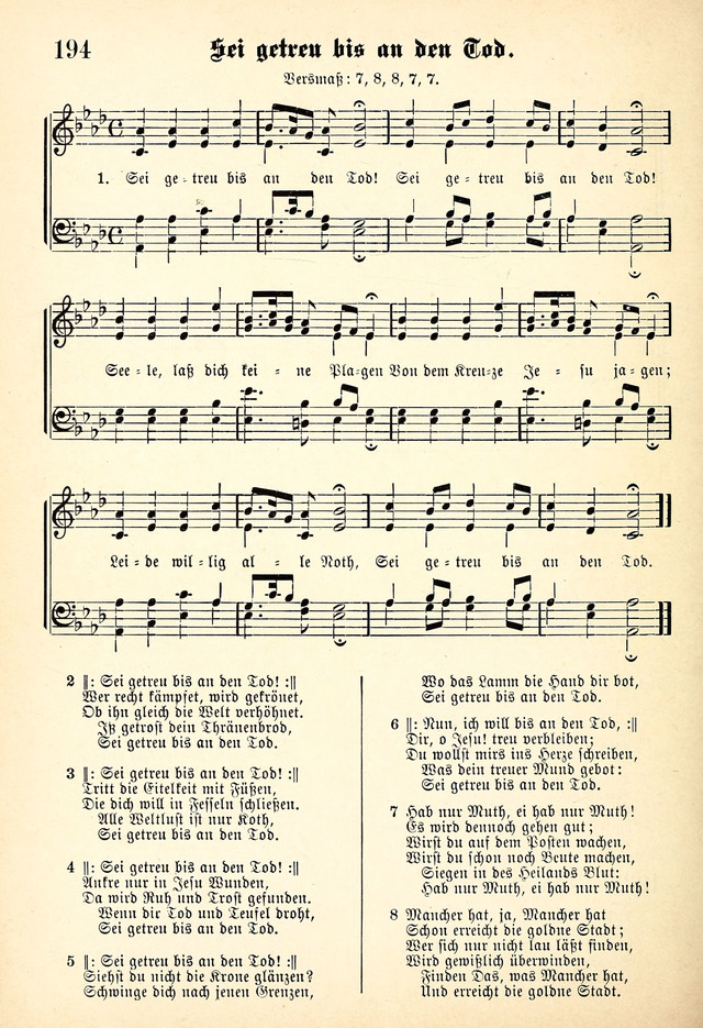 Evangelisches Gesangbuch: Die kleine Palme, mit Anhang page 168