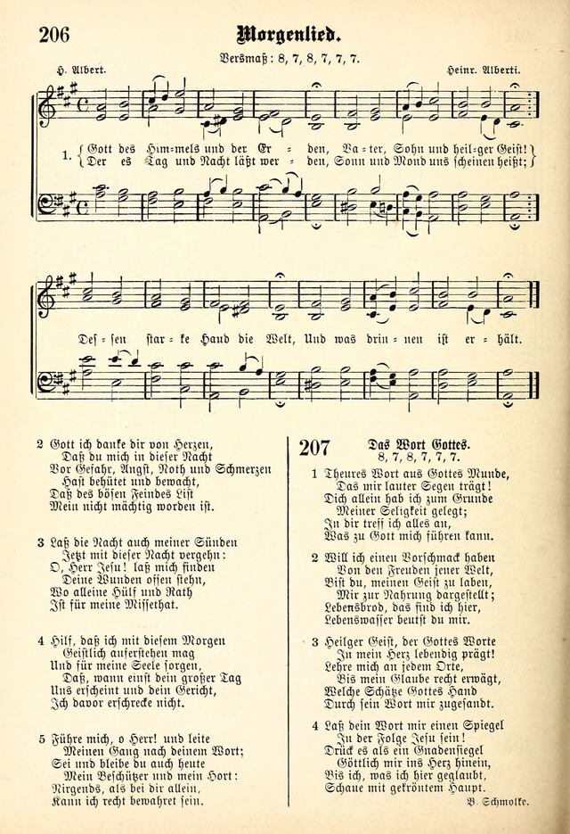 Evangelisches Gesangbuch: Die kleine Palme, mit Anhang page 176