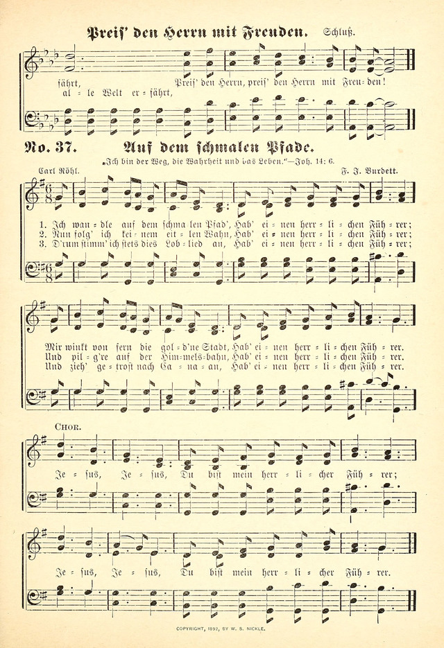 Evangelisches Gesangbuch: Die kleine Palme, mit Anhang page 35