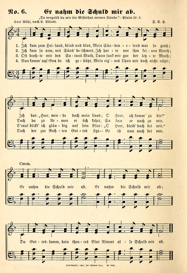 Evangelisches Gesangbuch: Die kleine Palme, mit Anhang page 4