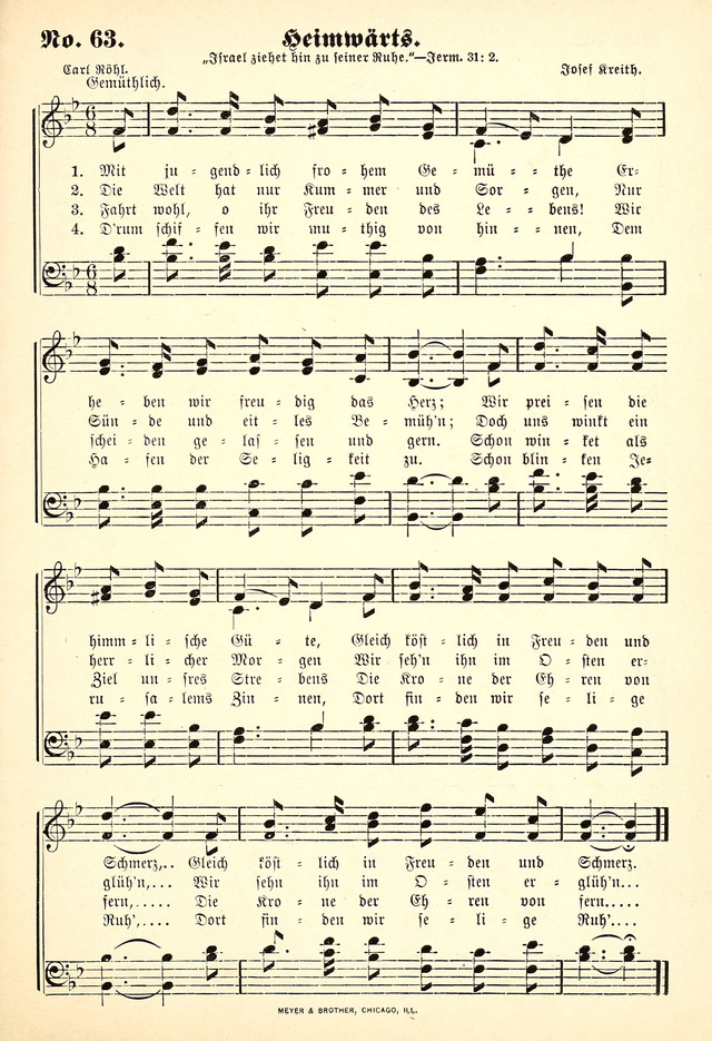 Evangelisches Gesangbuch: Die kleine Palme, mit Anhang page 61