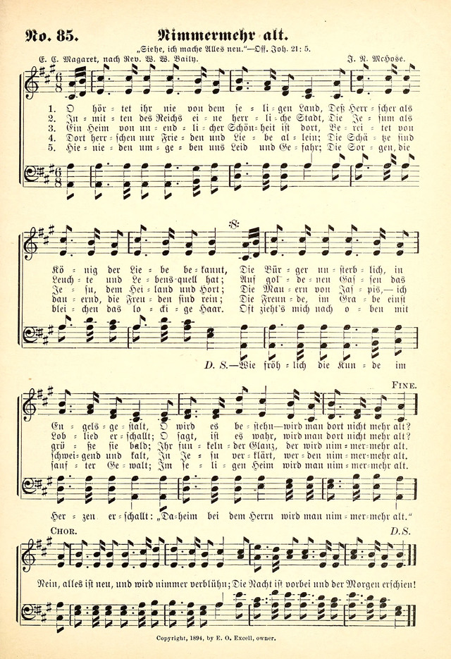 Evangelisches Gesangbuch: Die kleine Palme, mit Anhang page 83