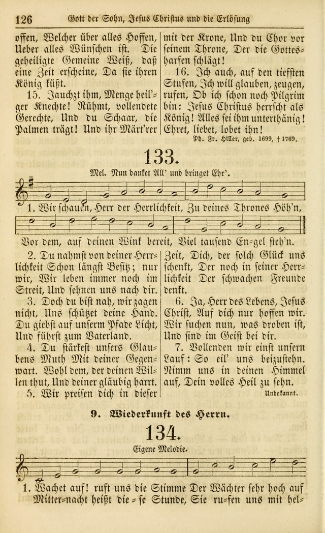 Evangelisches Gesangbuch: herausgegeben von dem Evangelischen Kirchenvereindes Westens page 135