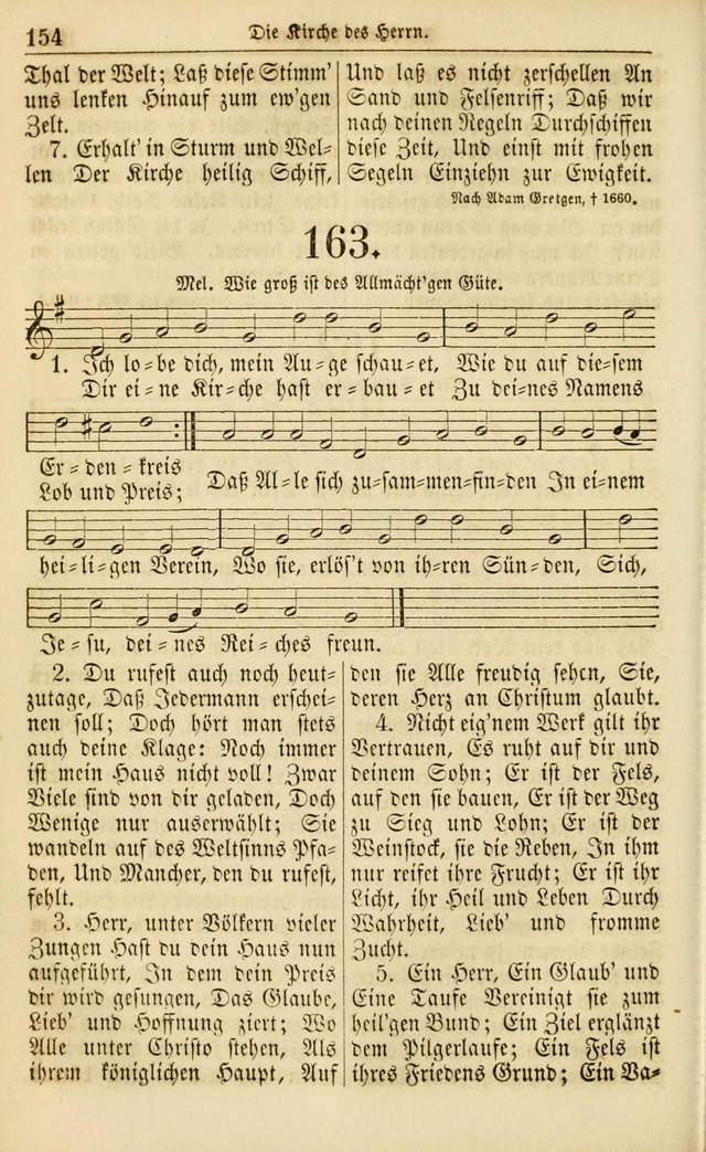 Evangelisches Gesangbuch: herausgegeben von dem Evangelischen Kirchenvereindes Westens page 163