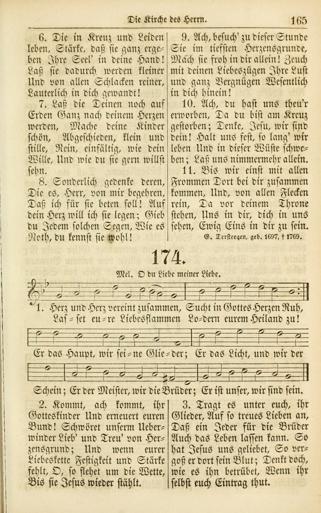 Evangelisches Gesangbuch: herausgegeben von dem Evangelischen Kirchenvereindes Westens page 174