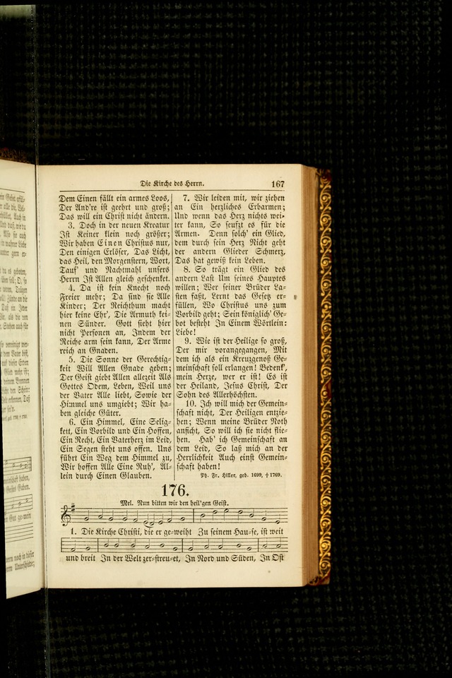 Evangelisches Gesangbuch: herausgegeben von dem Evangelischen Kirchenvereindes Westens page 176