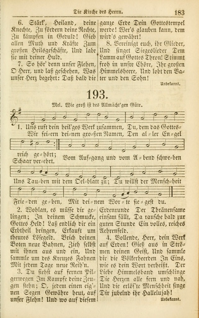 Evangelisches Gesangbuch: herausgegeben von dem Evangelischen Kirchenvereindes Westens page 194