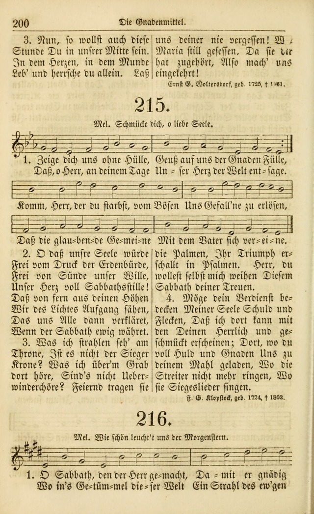 Evangelisches Gesangbuch: herausgegeben von dem Evangelischen Kirchenvereindes Westens page 211
