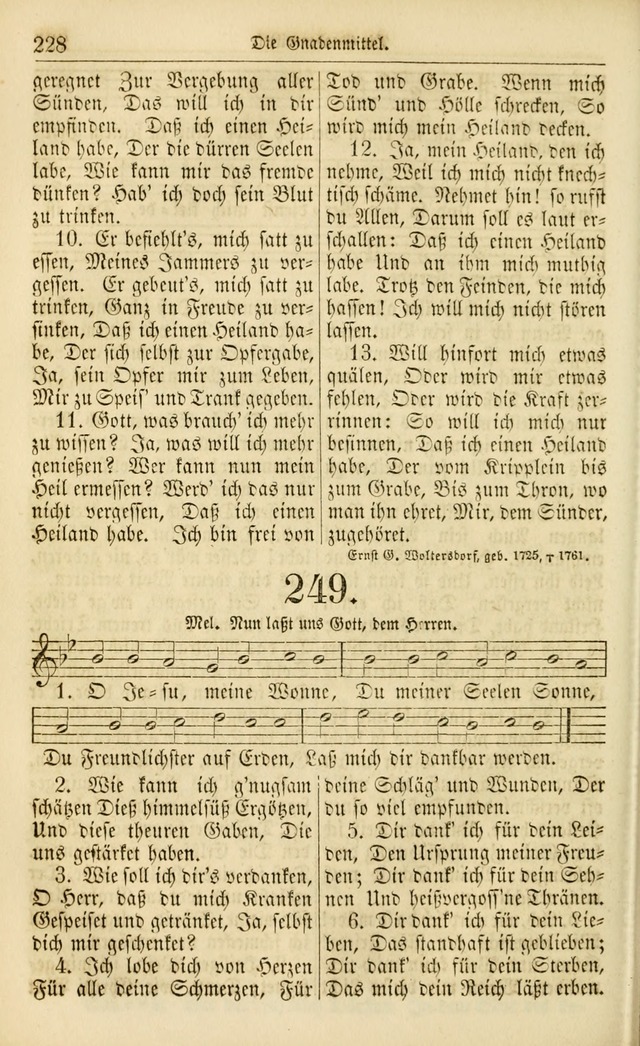 Evangelisches Gesangbuch: herausgegeben von dem Evangelischen Kirchenvereindes Westens page 239