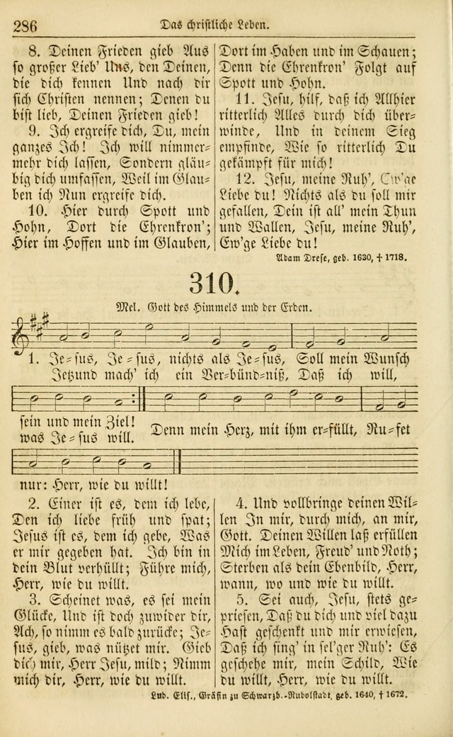 Evangelisches Gesangbuch: herausgegeben von dem Evangelischen Kirchenvereindes Westens page 297