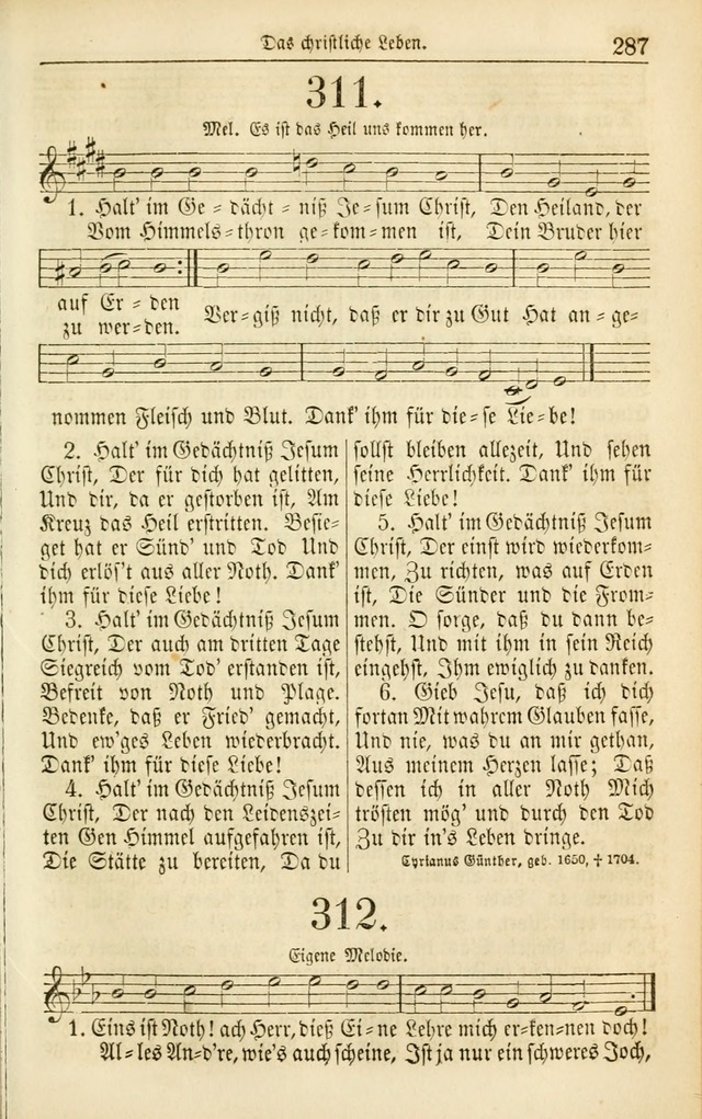 Evangelisches Gesangbuch: herausgegeben von dem Evangelischen Kirchenvereindes Westens page 298