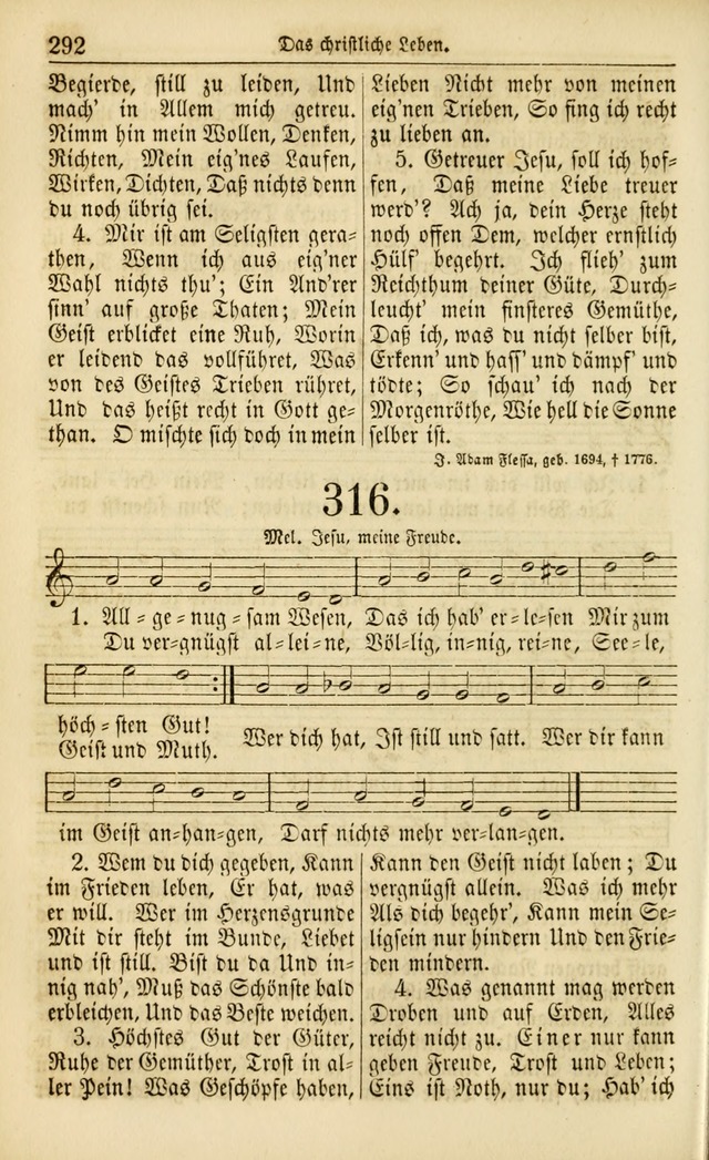 Evangelisches Gesangbuch: herausgegeben von dem Evangelischen Kirchenvereindes Westens page 303