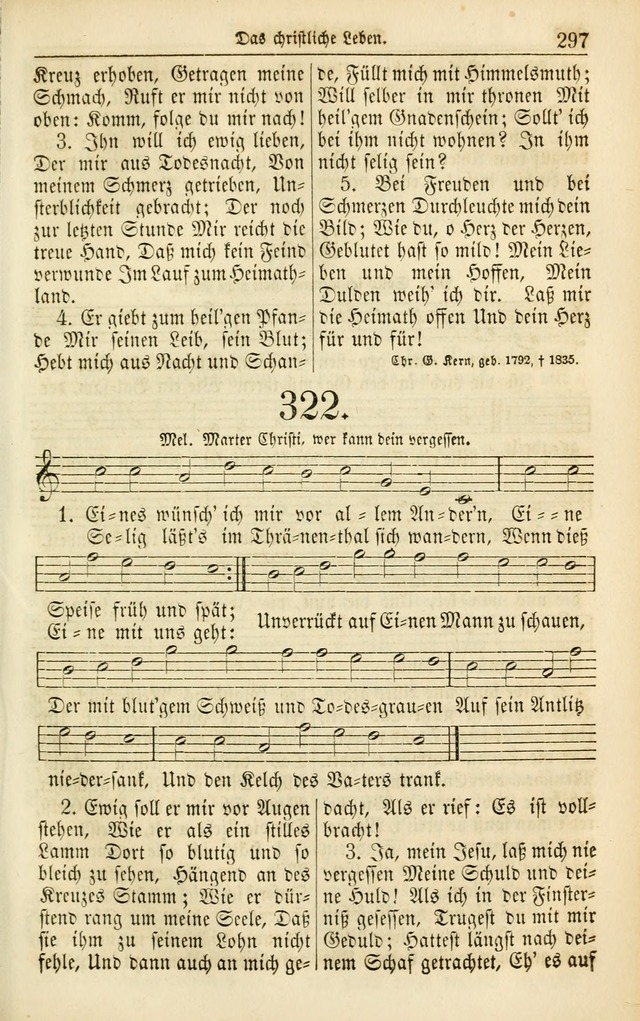 Evangelisches Gesangbuch: herausgegeben von dem Evangelischen Kirchenvereindes Westens page 308
