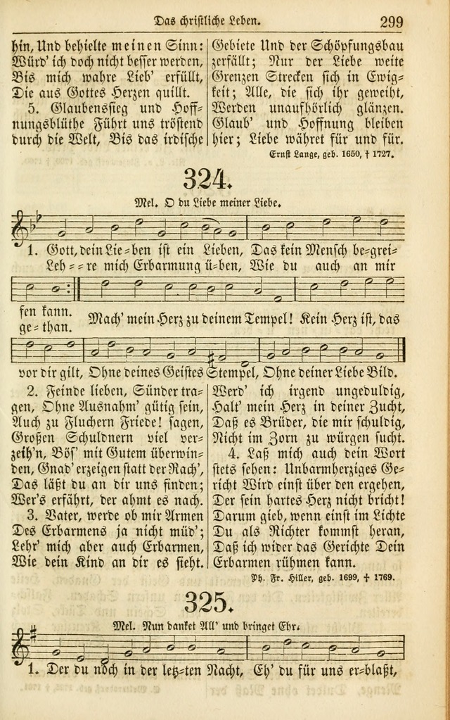 Evangelisches Gesangbuch: herausgegeben von dem Evangelischen Kirchenvereindes Westens page 310