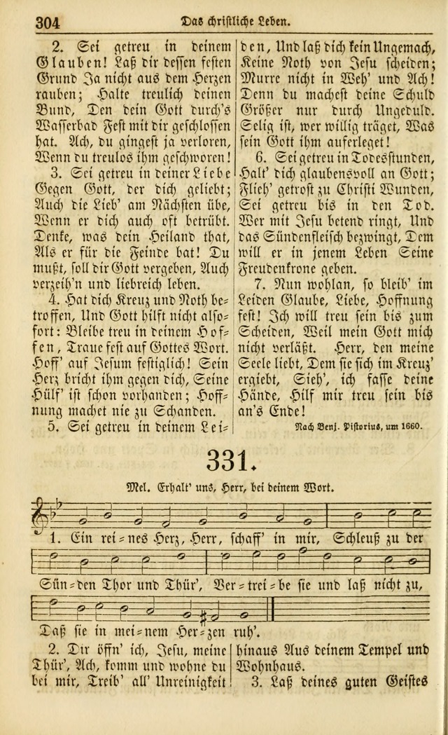 Evangelisches Gesangbuch: herausgegeben von dem Evangelischen Kirchenvereindes Westens page 315