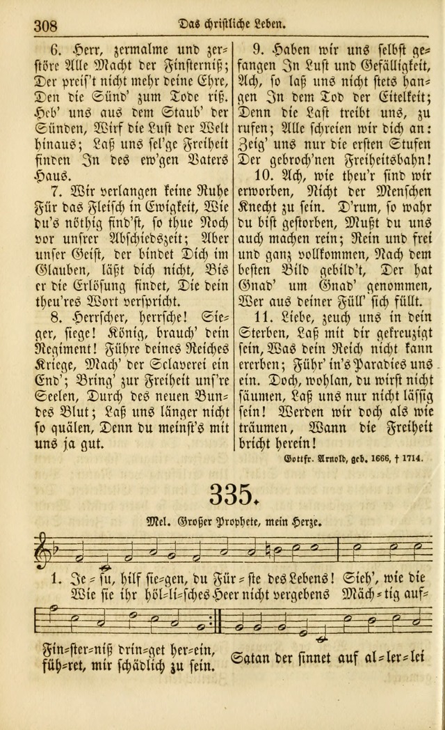 Evangelisches Gesangbuch: herausgegeben von dem Evangelischen Kirchenvereindes Westens page 319