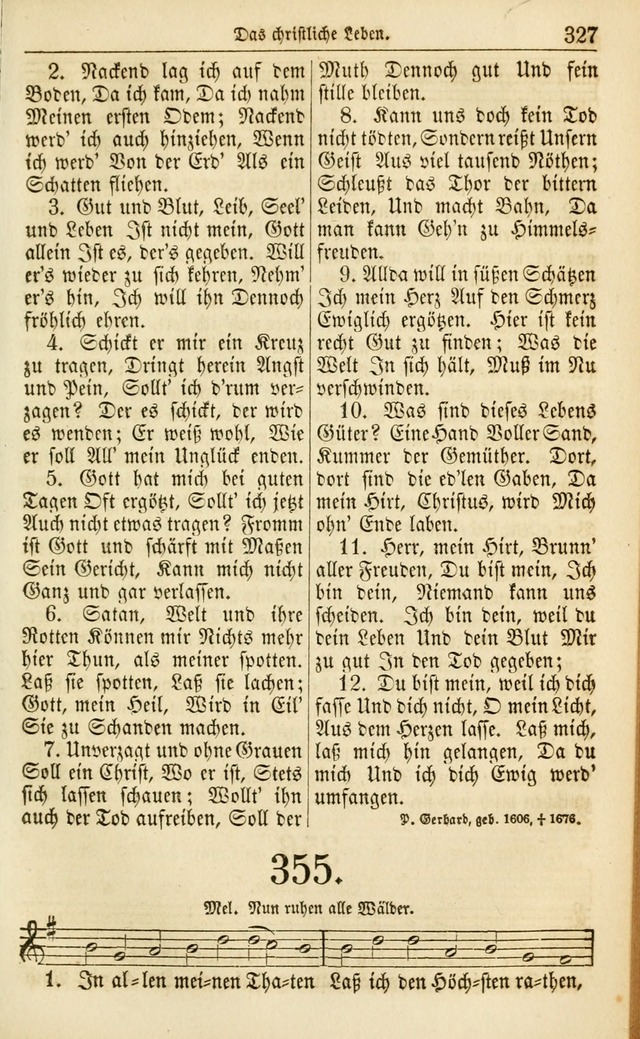 Evangelisches Gesangbuch: herausgegeben von dem Evangelischen Kirchenvereindes Westens page 338