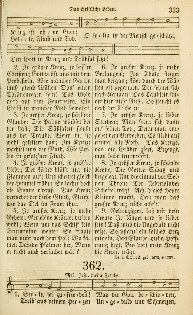 Evangelisches Gesangbuch: herausgegeben von dem Evangelischen Kirchenvereindes Westens page 344