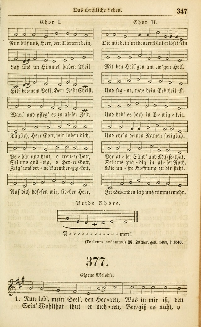 Evangelisches Gesangbuch: herausgegeben von dem Evangelischen Kirchenvereindes Westens page 358