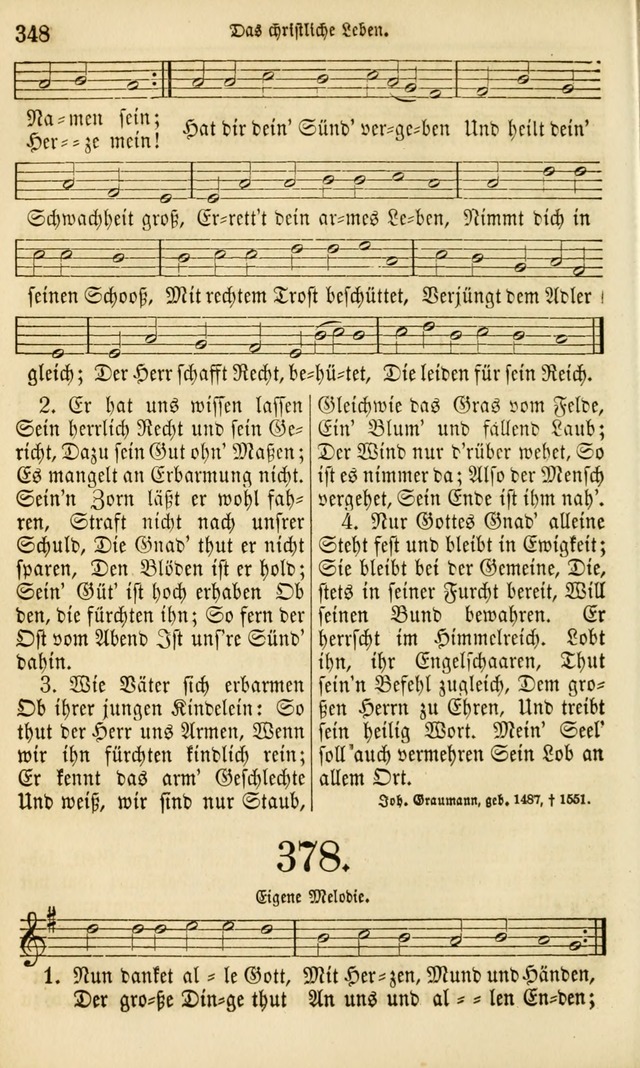 Evangelisches Gesangbuch: herausgegeben von dem Evangelischen Kirchenvereindes Westens page 359