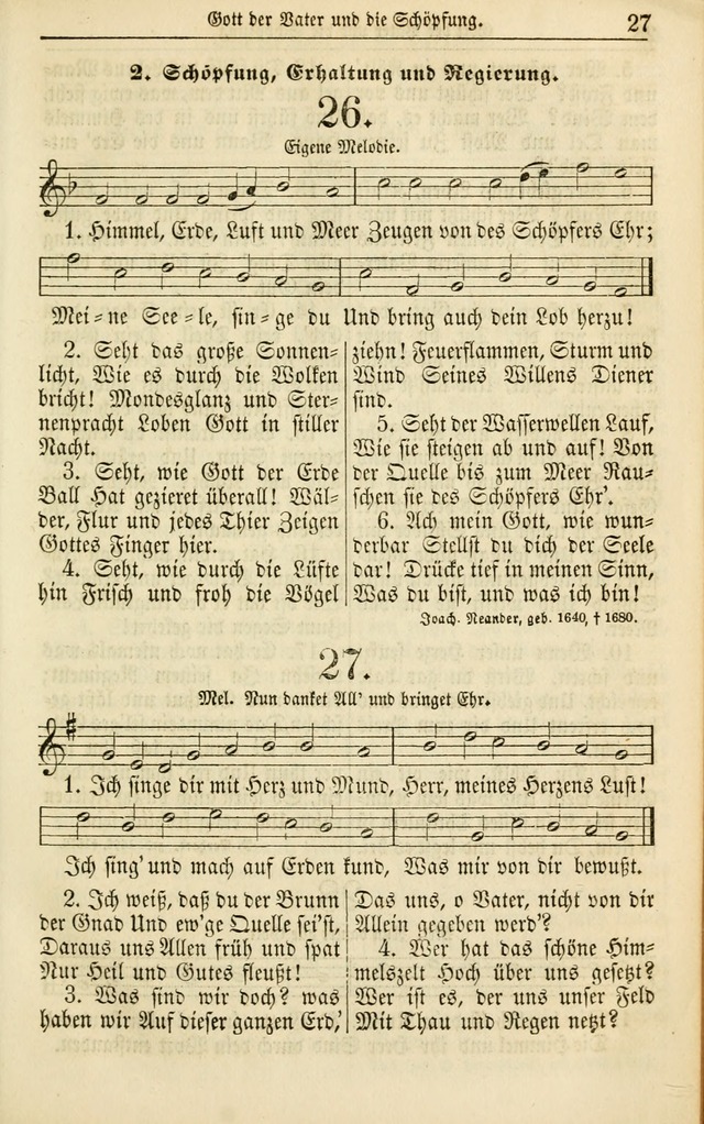 Evangelisches Gesangbuch: herausgegeben von dem Evangelischen Kirchenvereindes Westens page 36