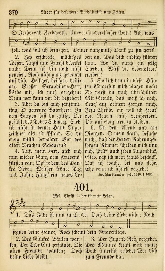 Evangelisches Gesangbuch: herausgegeben von dem Evangelischen Kirchenvereindes Westens page 381