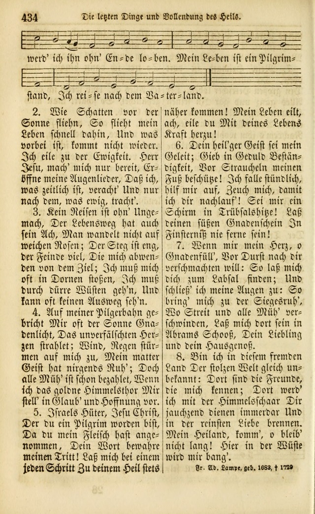 Evangelisches Gesangbuch: herausgegeben von dem Evangelischen Kirchenvereindes Westens page 445