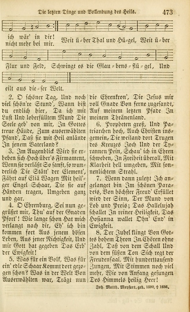 Evangelisches Gesangbuch: herausgegeben von dem Evangelischen Kirchenvereindes Westens page 484