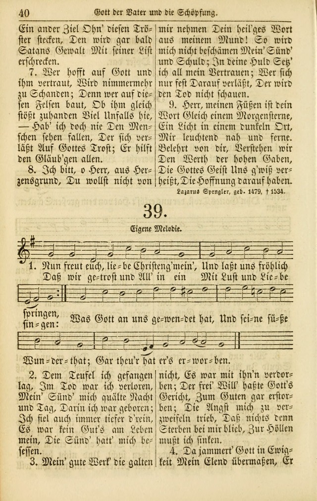 Evangelisches Gesangbuch: herausgegeben von dem Evangelischen Kirchenvereindes Westens page 49