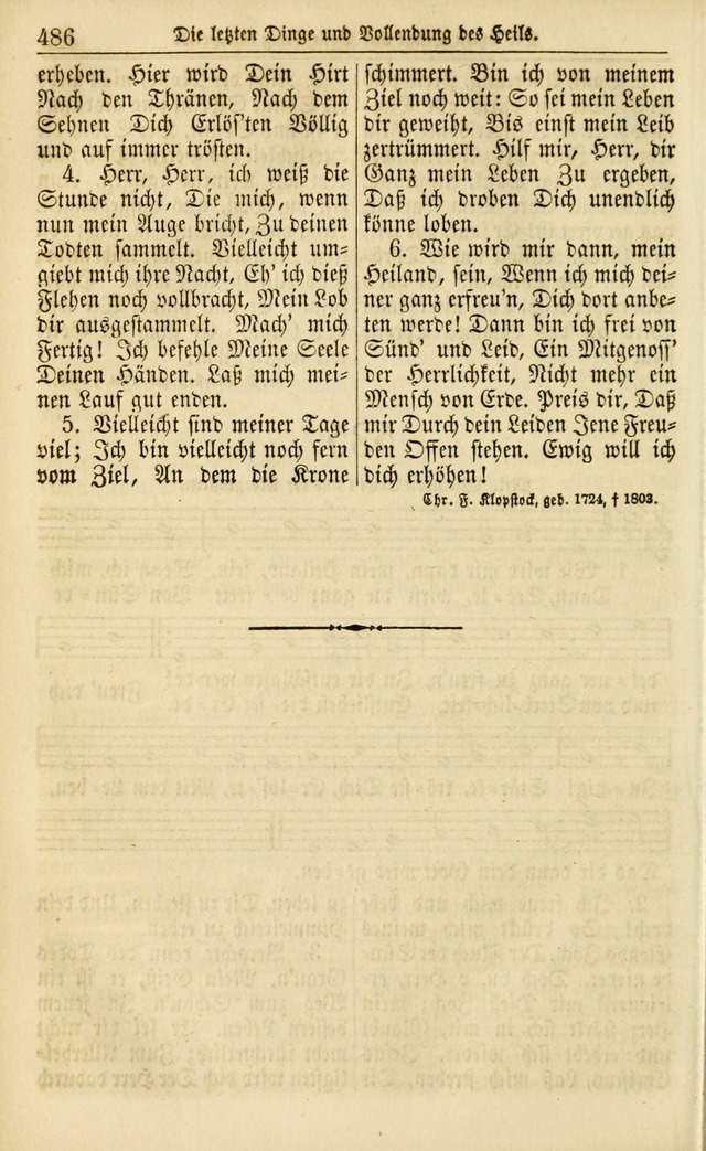 Evangelisches Gesangbuch: herausgegeben von dem Evangelischen Kirchenvereindes Westens page 497