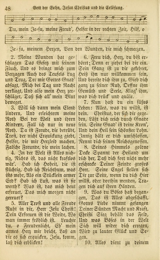 Evangelisches Gesangbuch: herausgegeben von dem Evangelischen Kirchenvereindes Westens page 57
