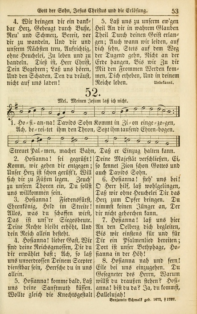 Evangelisches Gesangbuch: herausgegeben von dem Evangelischen Kirchenvereindes Westens page 62