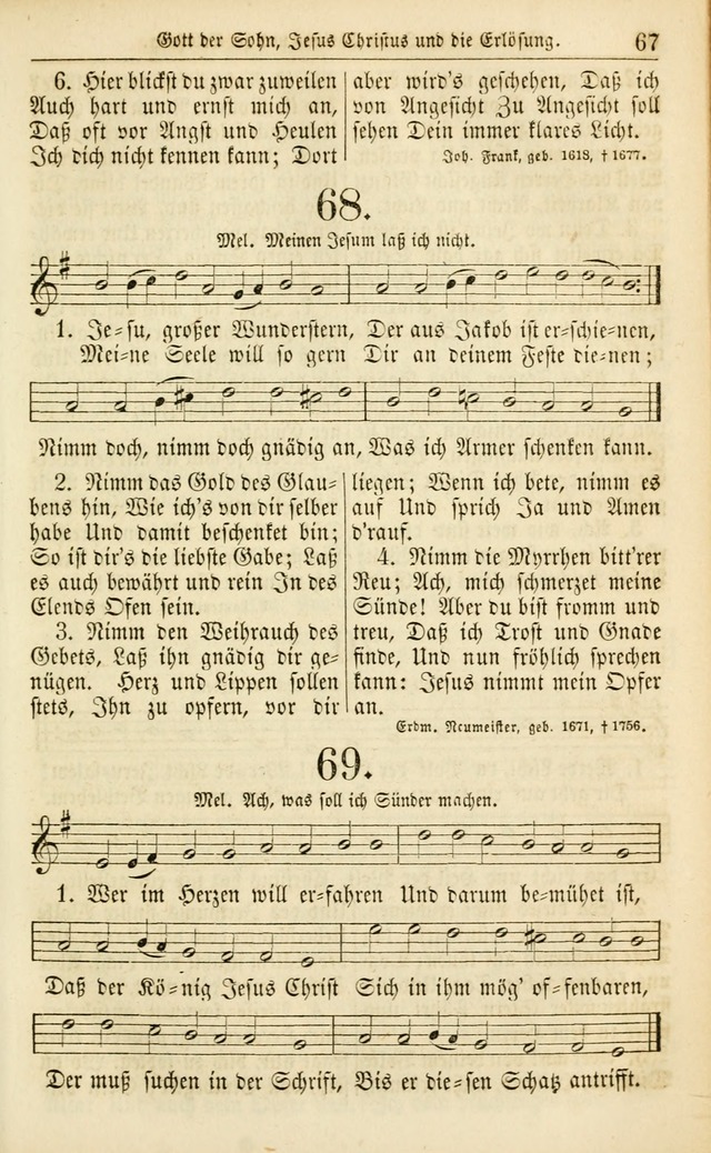 Evangelisches Gesangbuch: herausgegeben von dem Evangelischen Kirchenvereindes Westens page 76