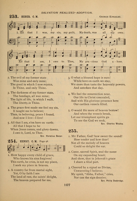 Evangelical Hymnal page 109