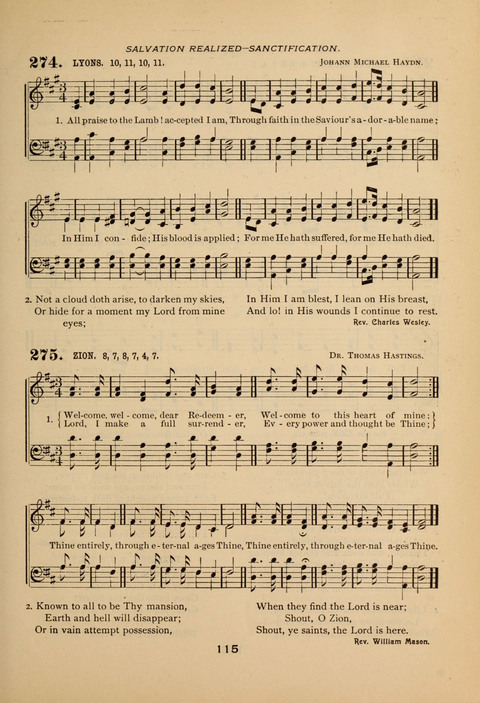 Evangelical Hymnal page 117