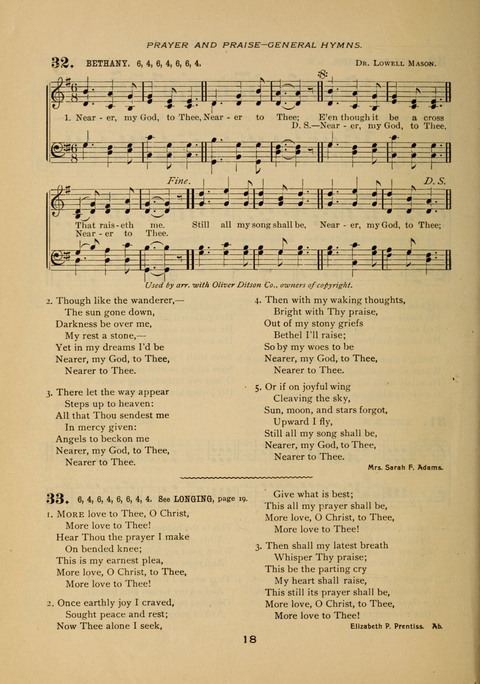 Evangelical Hymnal page 18