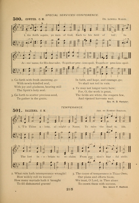Evangelical Hymnal page 219