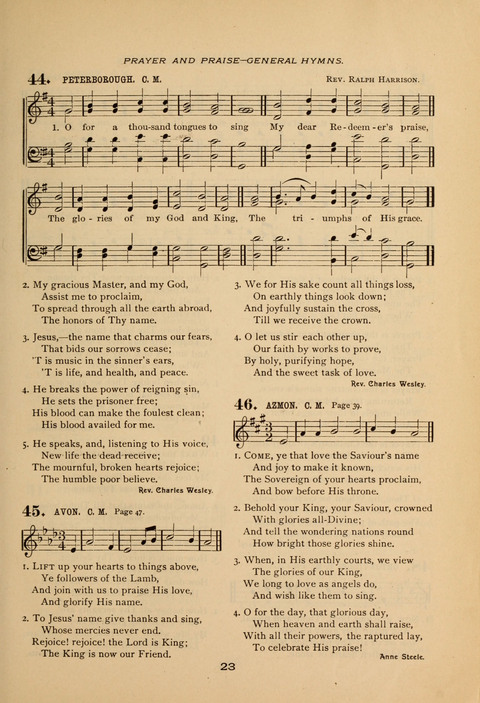 Evangelical Hymnal page 23