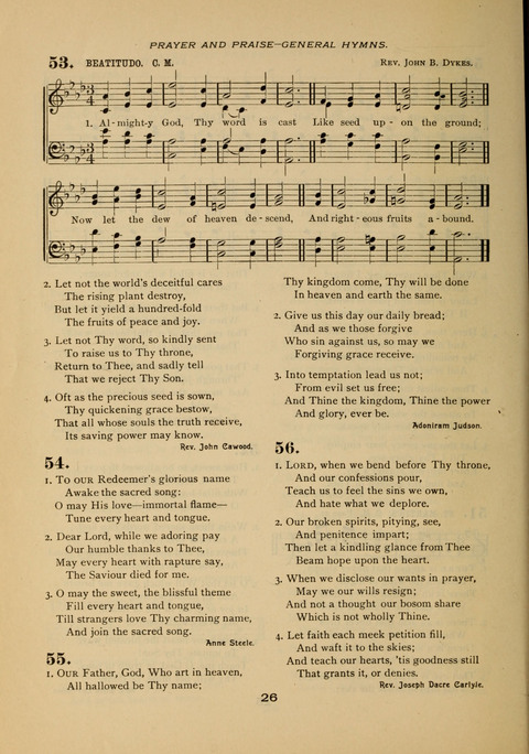 Evangelical Hymnal page 26
