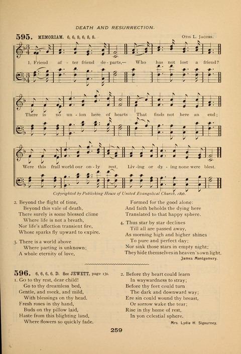 Evangelical Hymnal page 263