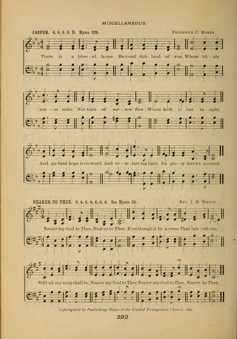 Evangelical Hymnal page 296