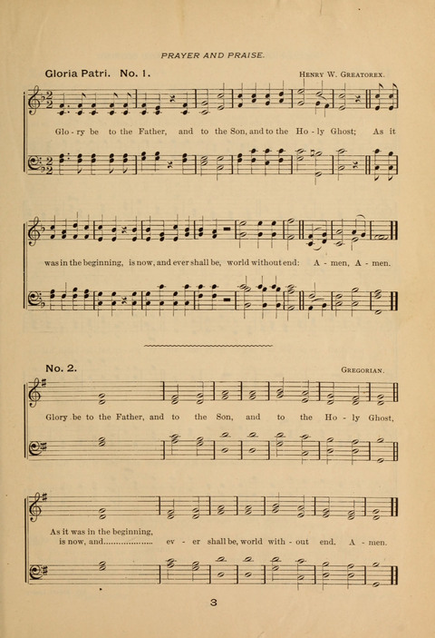 Evangelical Hymnal page 3
