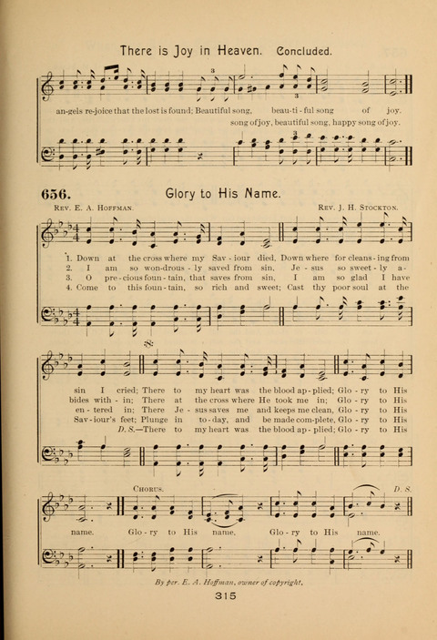 Evangelical Hymnal page 319