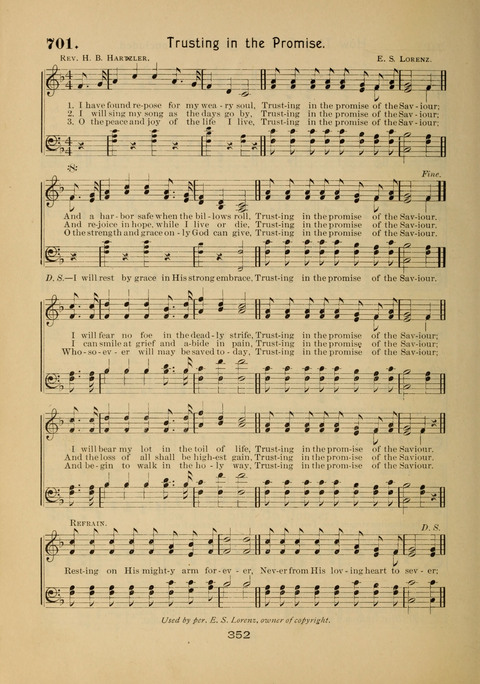 Evangelical Hymnal page 356