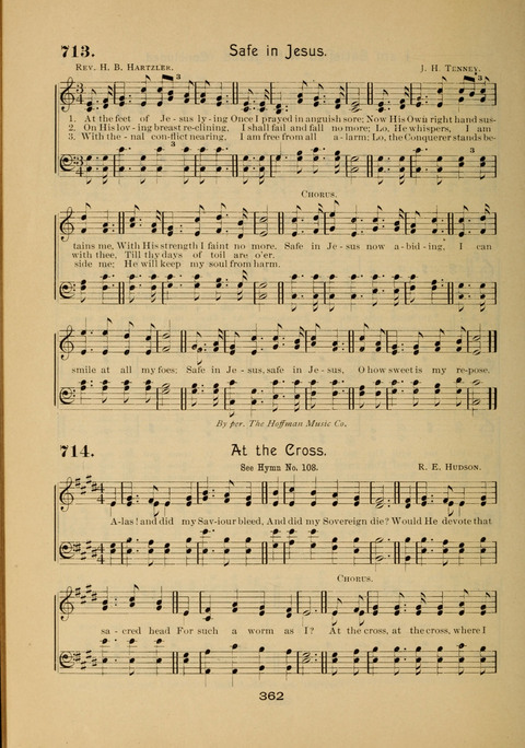Evangelical Hymnal page 366